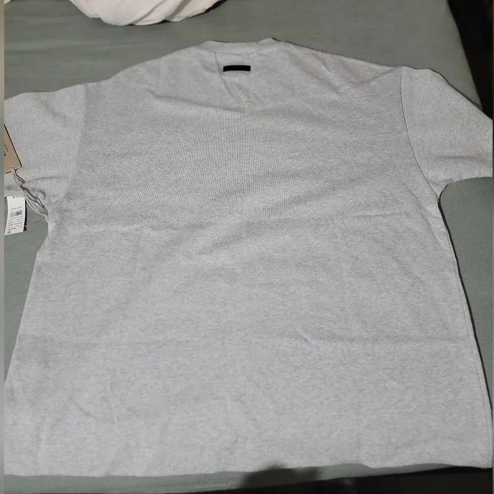 Gray Essential Oversized Shirt - Picture 2 of 4